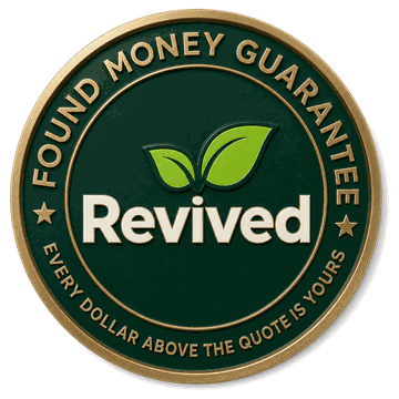 The Revived Found Money Guarantee seal